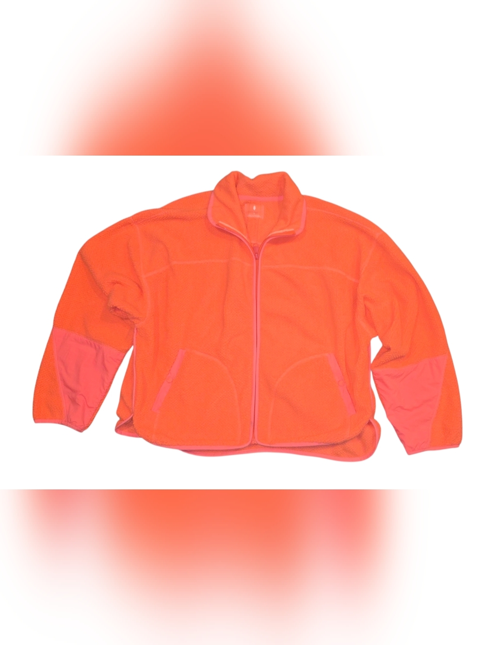 Free People FP Movement Ziggy Up Fleece Jacket Size Small - Picture 6 of 10